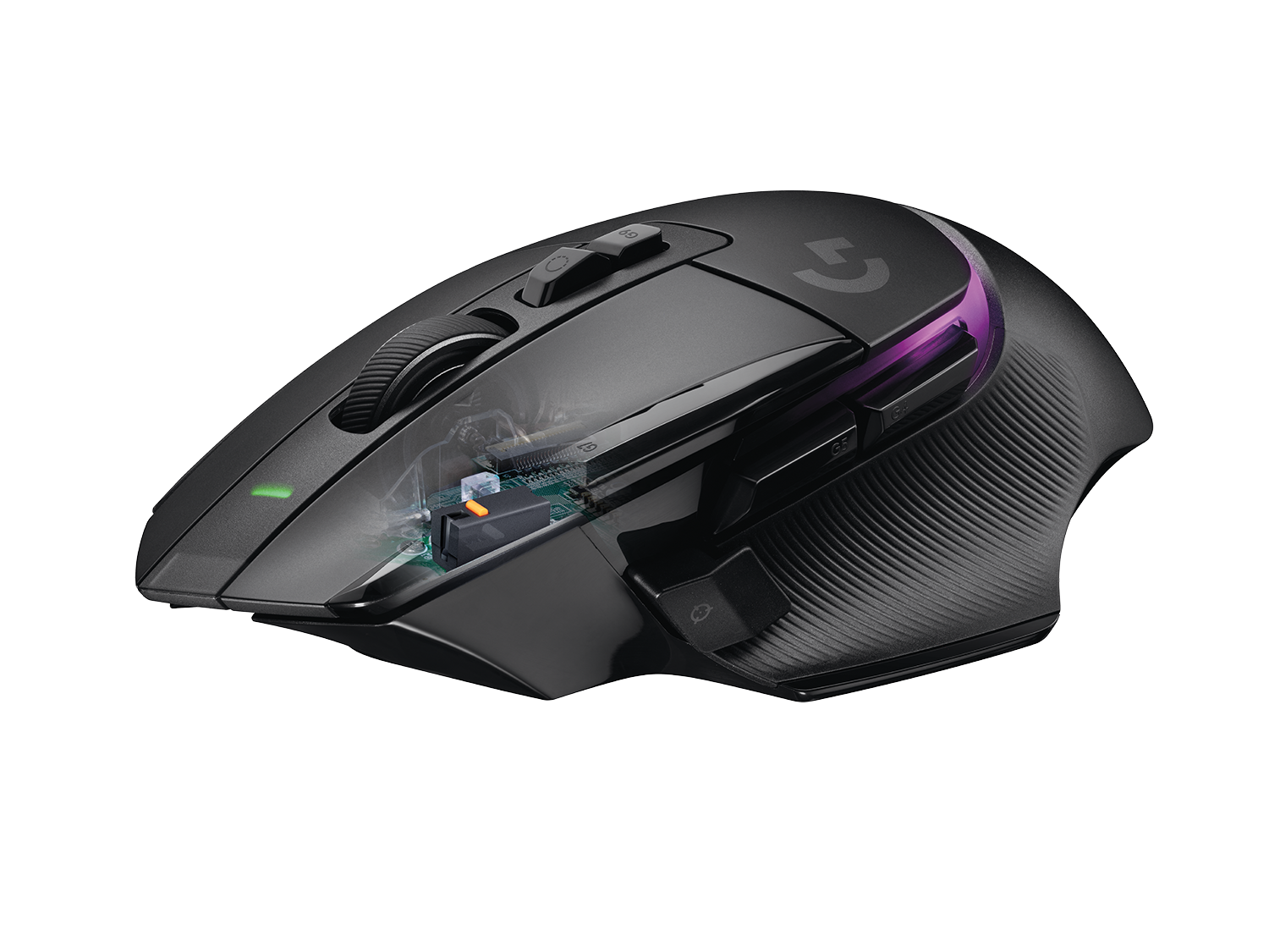 Logitech Souris de jeu sans fil G502 X PLUS RGB Noir pour PC (Windows/MacOS) - flash vidéo