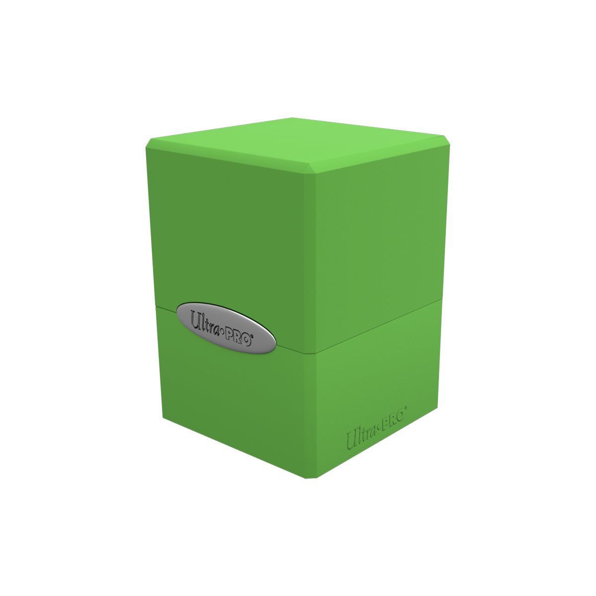 Ultra Pro - Deck Box Cube en Satin - Vert Citron - flash vidéo