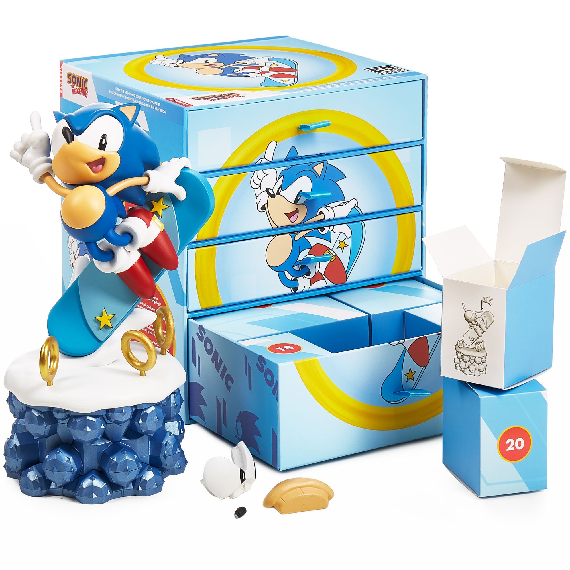 SEGA - Figurine à construire Sonic le Hérisson - flash vidéo
