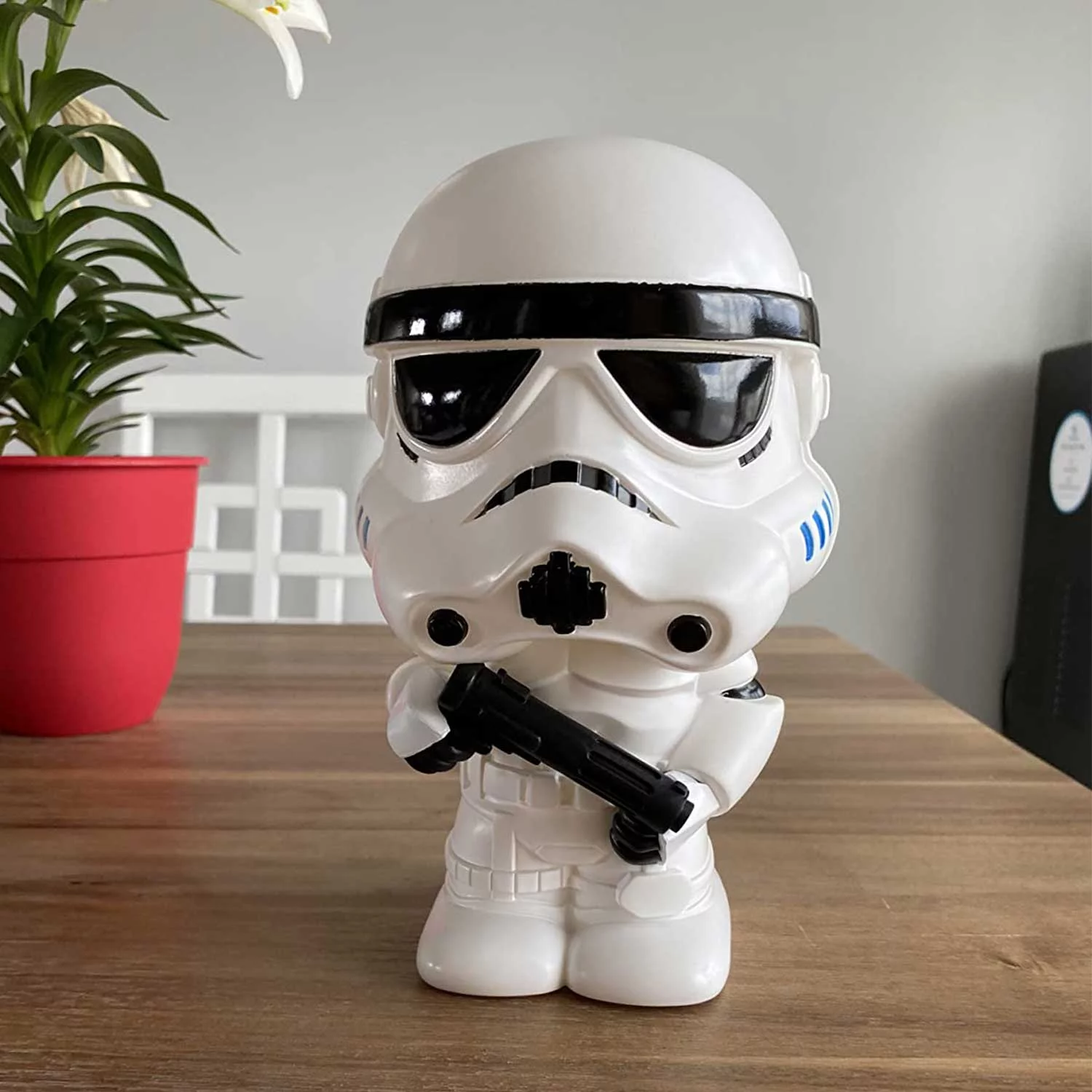 Star Wars - Tirelire Stormtrooper 20cm - flash vidéo