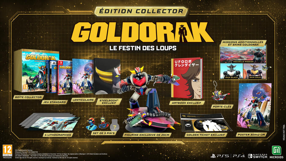 GOLDORAK : Le Festin des Loups : Edition Collector - flash vidéo
