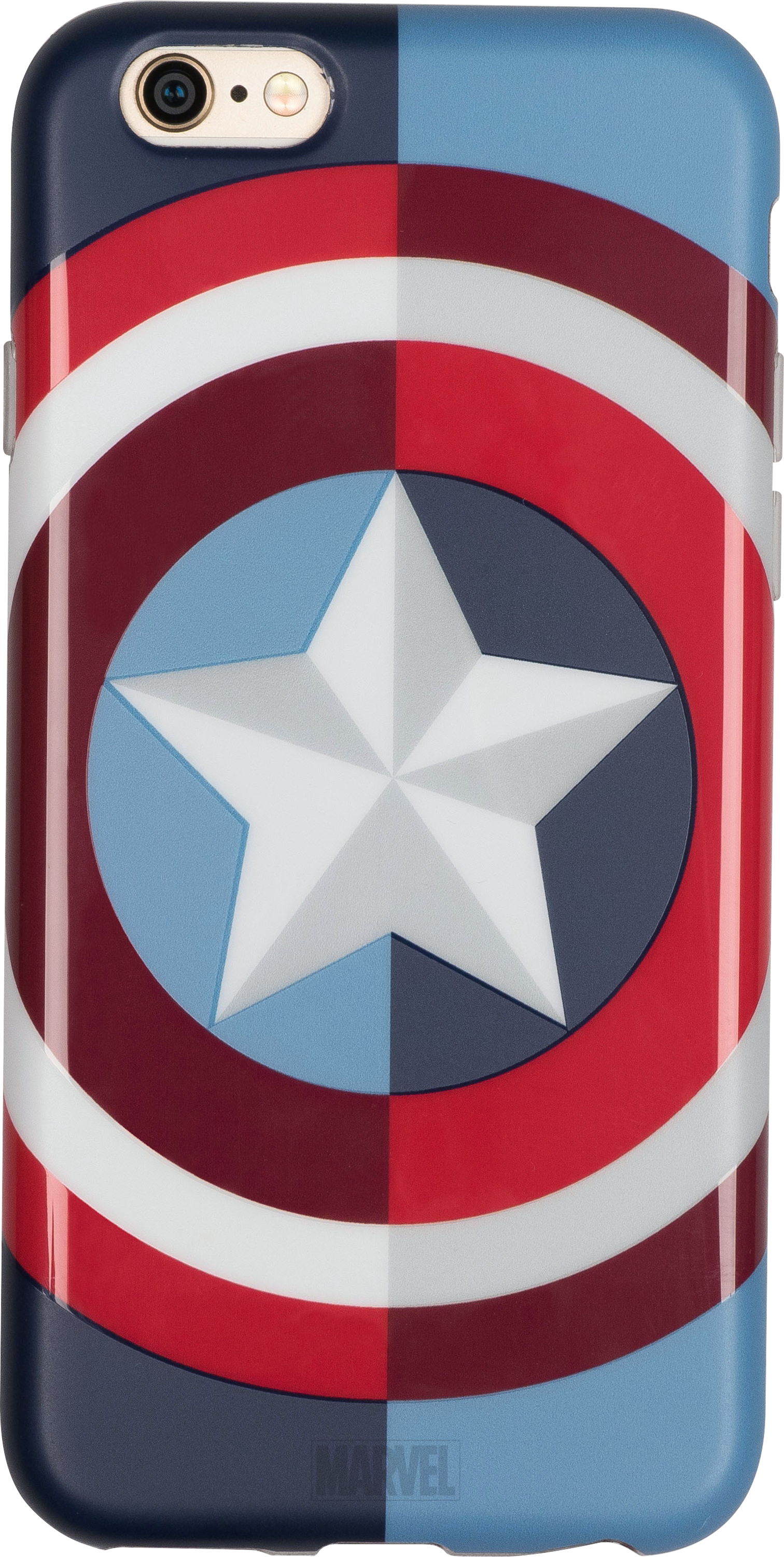 Tribe Marvel - Hood Cover for iPhone 6/6S Captain America - flash vidéo