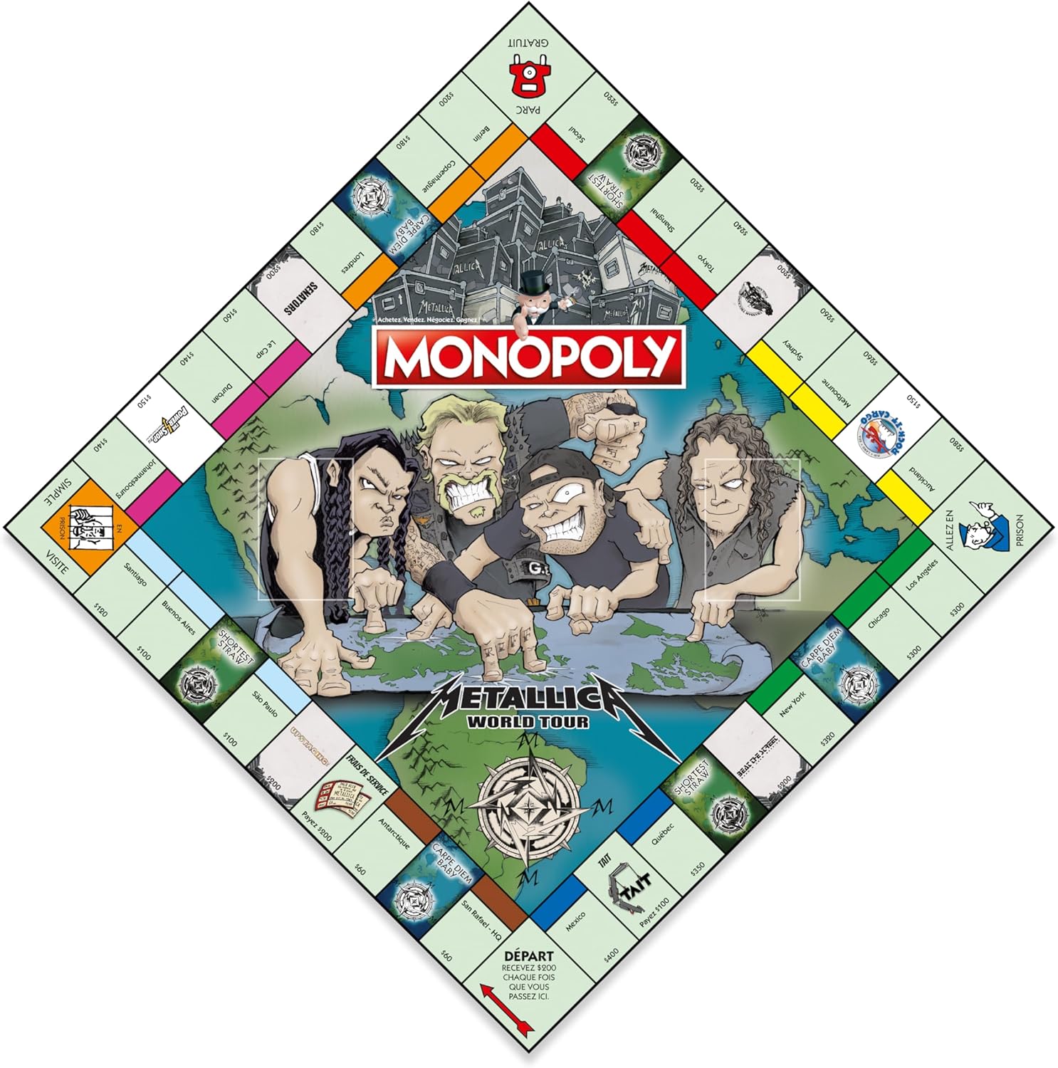 Monopoly - Metallica World Tour - flash vidéo