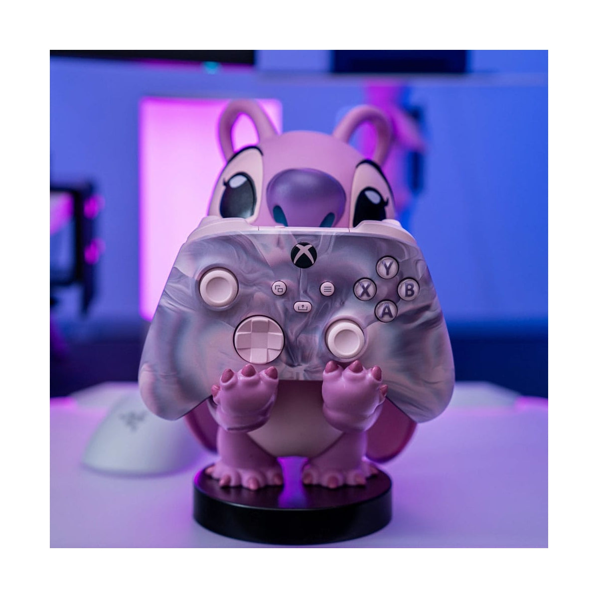 Cable Guys - Disney - Lilo et Stitch - Angel Support Chargeur pour Téléphone et Manette - flash vidéo