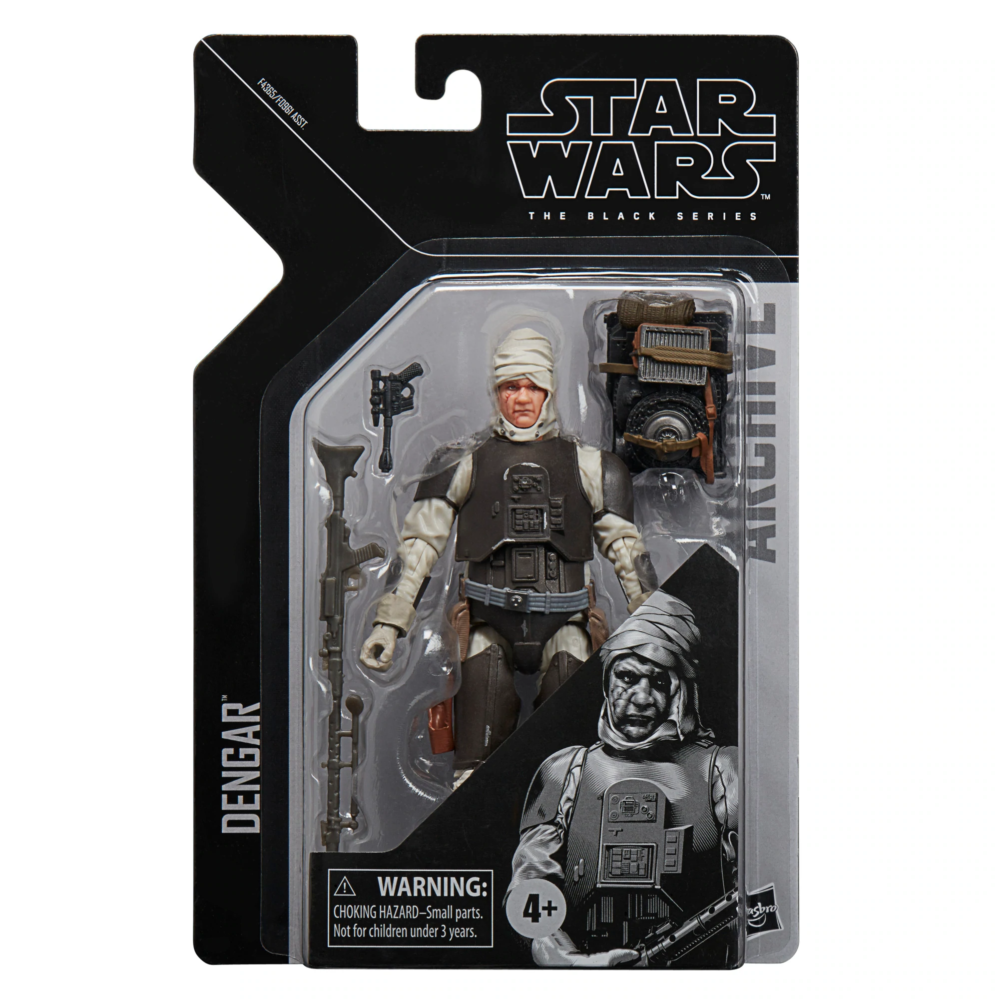 Star Wars The Black Series - Figurine d'action de Dengar 15cm - flash vidéo