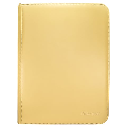 Ultra Pro - Vivid Portfolio A4 9 Pochettes avec Fermeture : Jaune - flash vidéo