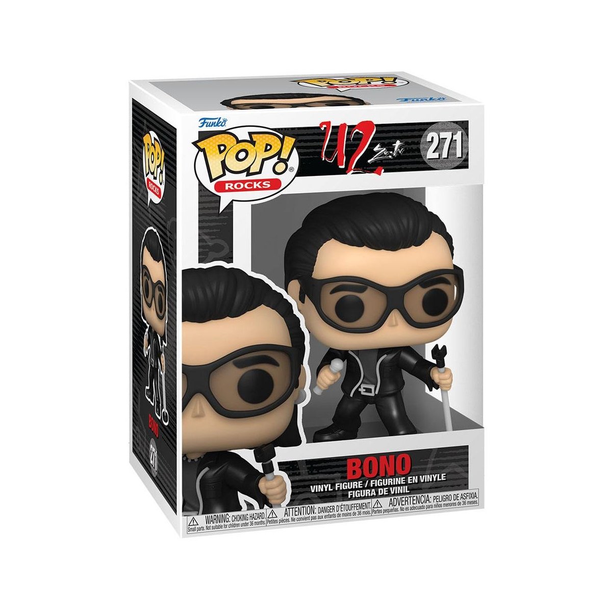 Funko Pop! Rocks: U2: ZooTV - Bono ENG Merchandising - flash vidéo