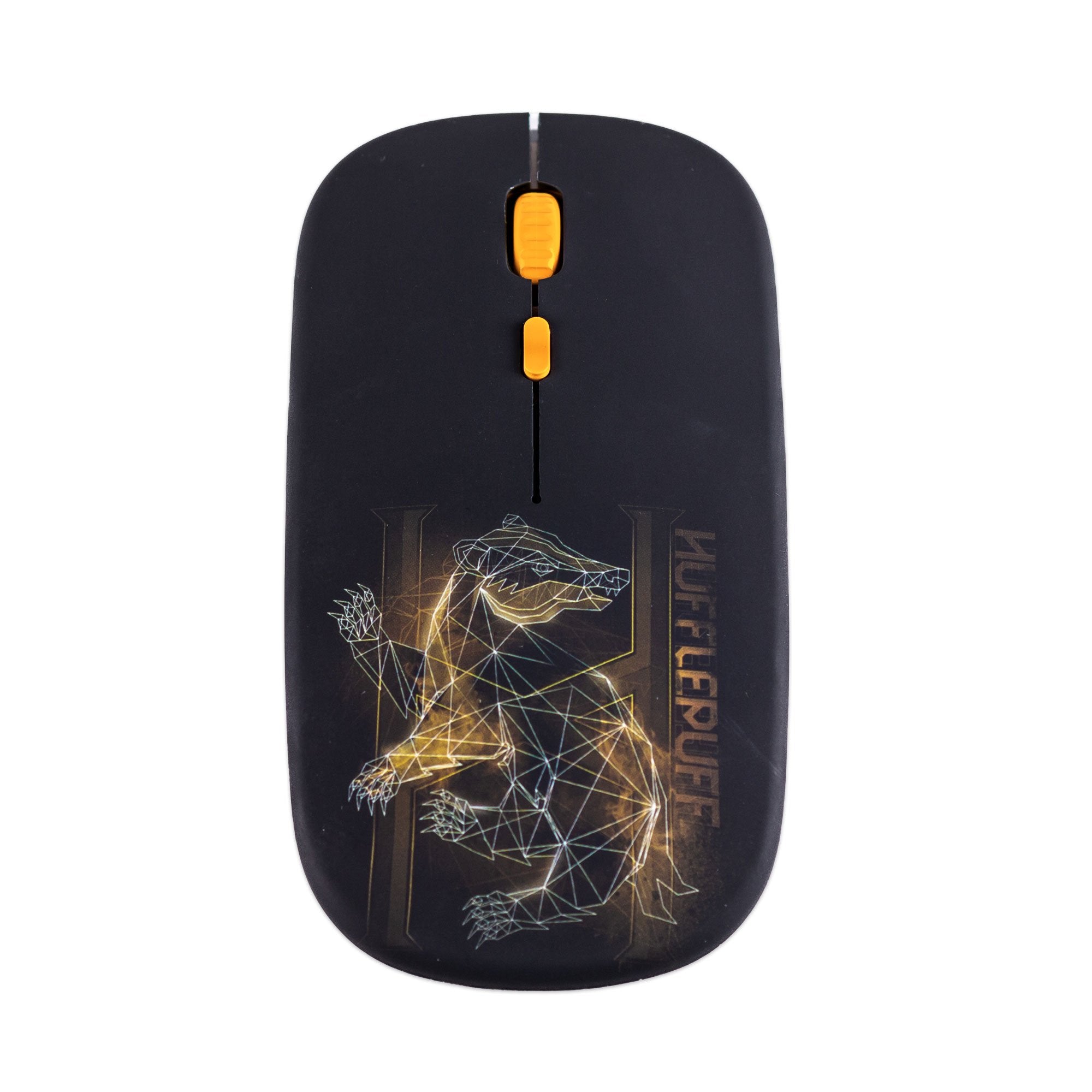 Harry Potter - Souris Optique Sans-Fil - Modèle Poufsouffle - flash vidéo