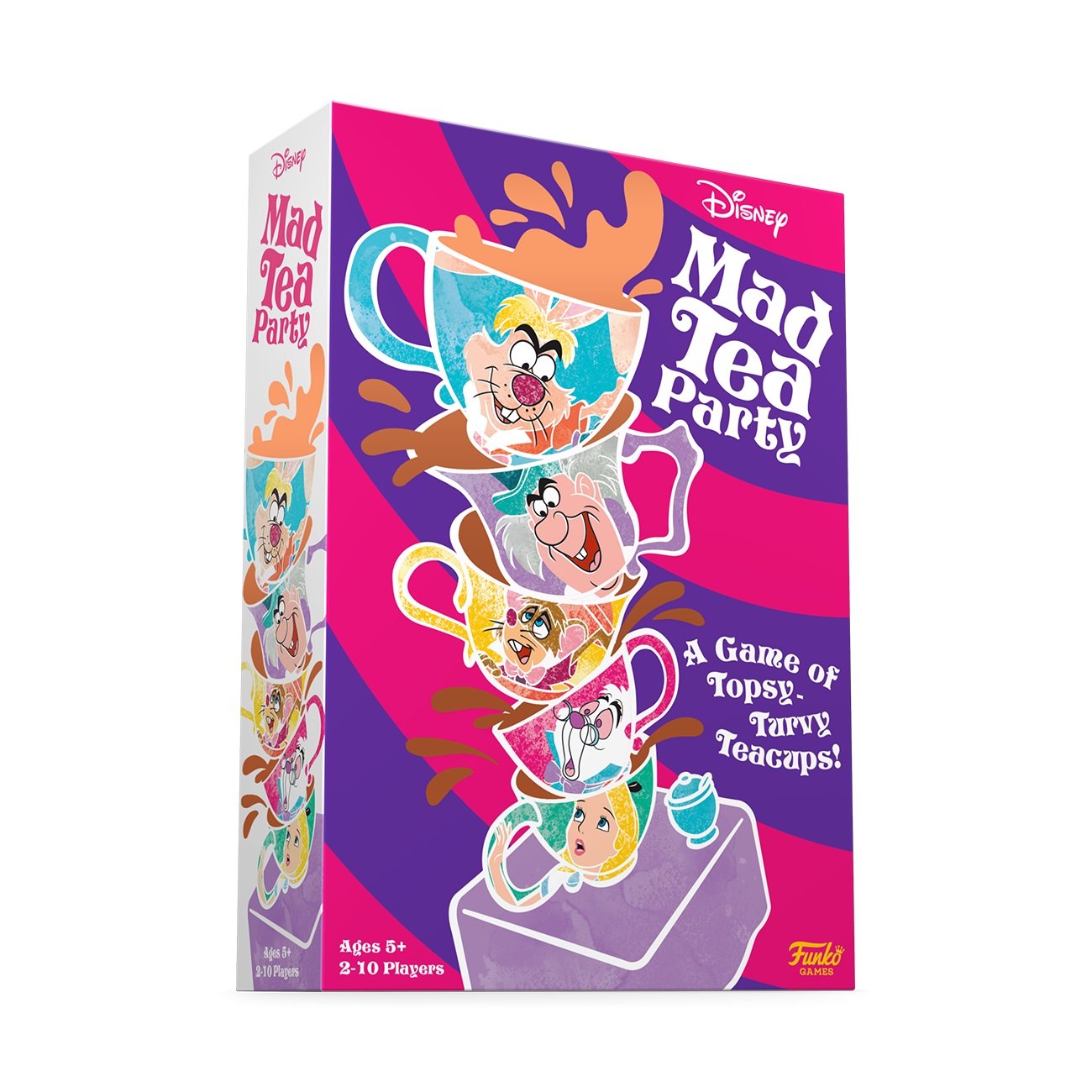 Funko Children's Game: Disney - Mad Tea Party - flash vidéo