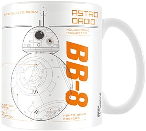 Star Wars - Episode VII BB-8 Sketch Coffee Mug 315ml - flash vidéo