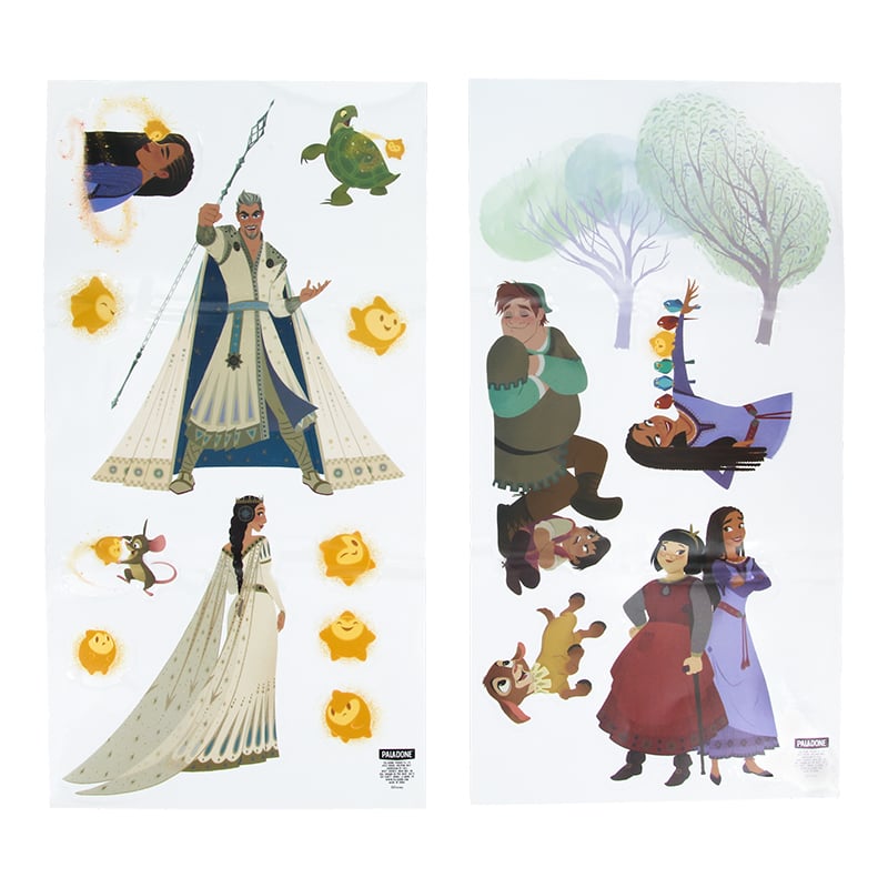 Disney - Wish : Asha et la Bonne Étoile - Stickers Muraux Glow in the Dark - flash vidéo