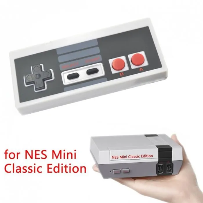 Gioteck - Manette turbo filaire pour Nintendo Classic Mini - flash vidéo