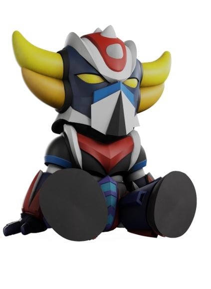 Plastoy - Goldorak - Tirelire Chibi Goldorak Assis - flash vidéo