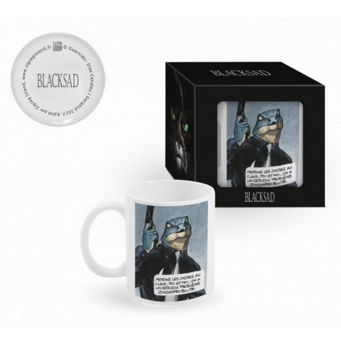 Blacksad - Boss mug 300ml - Mettons les choses au clair - flash vidéo