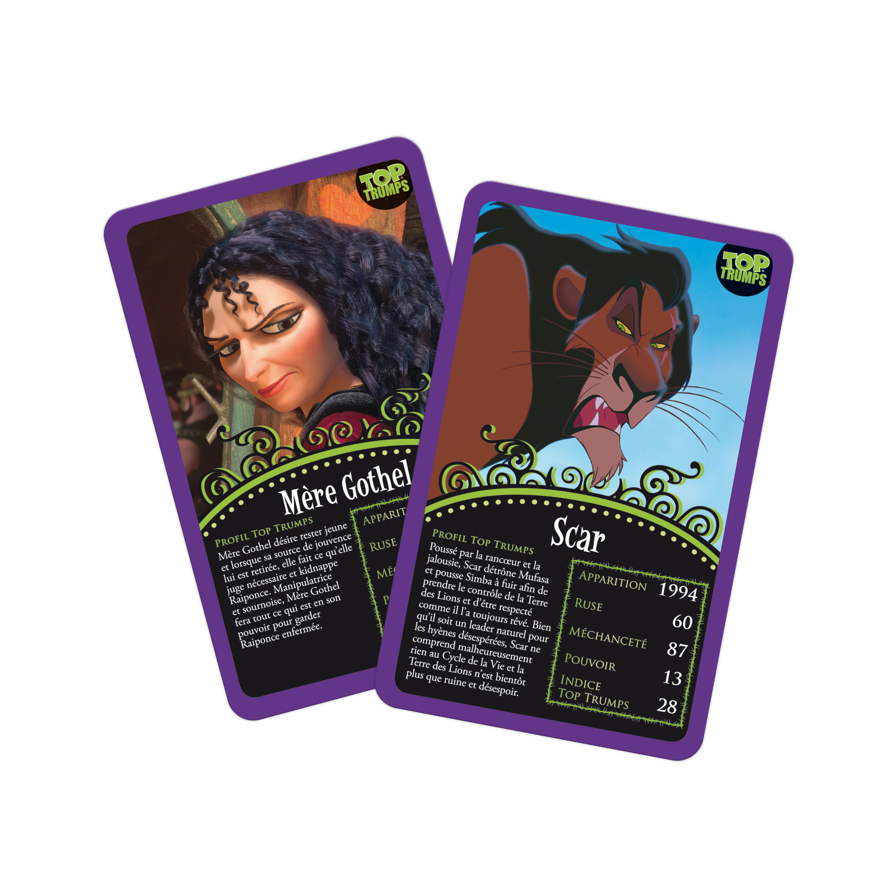 Top Trumps - Disney Vilains - flash vidéo
