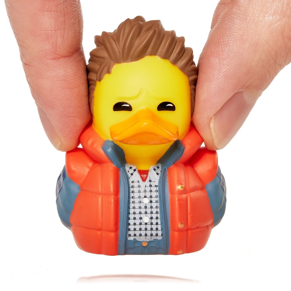 Numskull - Mini TUBBZ Canard de bain - Retour vers le Futur - Marty McFly (Édition baignoire) - 8cm - flash vidéo