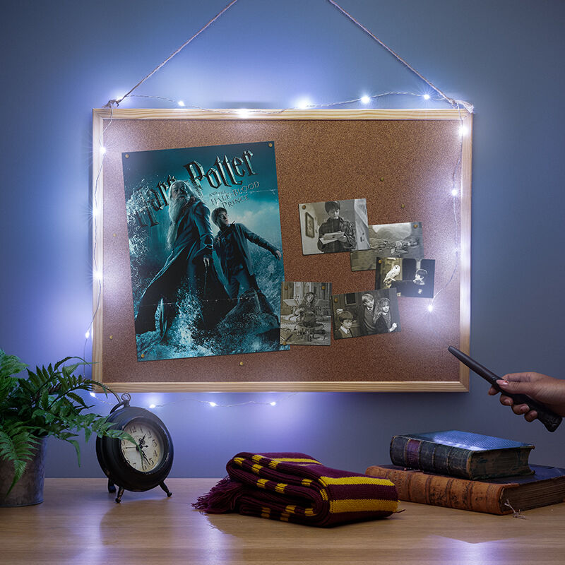 Harry Potter - Guirlande LED Lumineuse Baguette Magique - flash vidéo