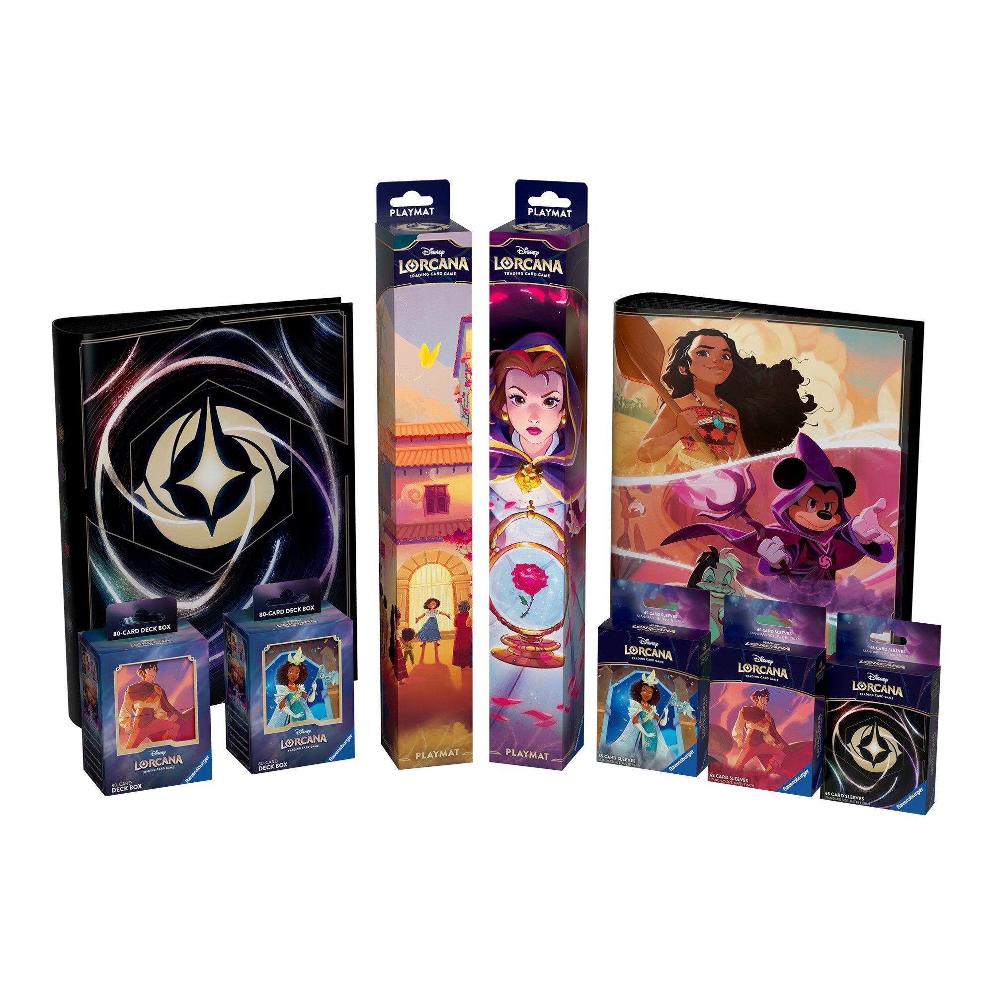 Disney Lorcana JCC : Ciel Scintillant - Pack de 65 Protèges-cartes Tiana - flash vidéo