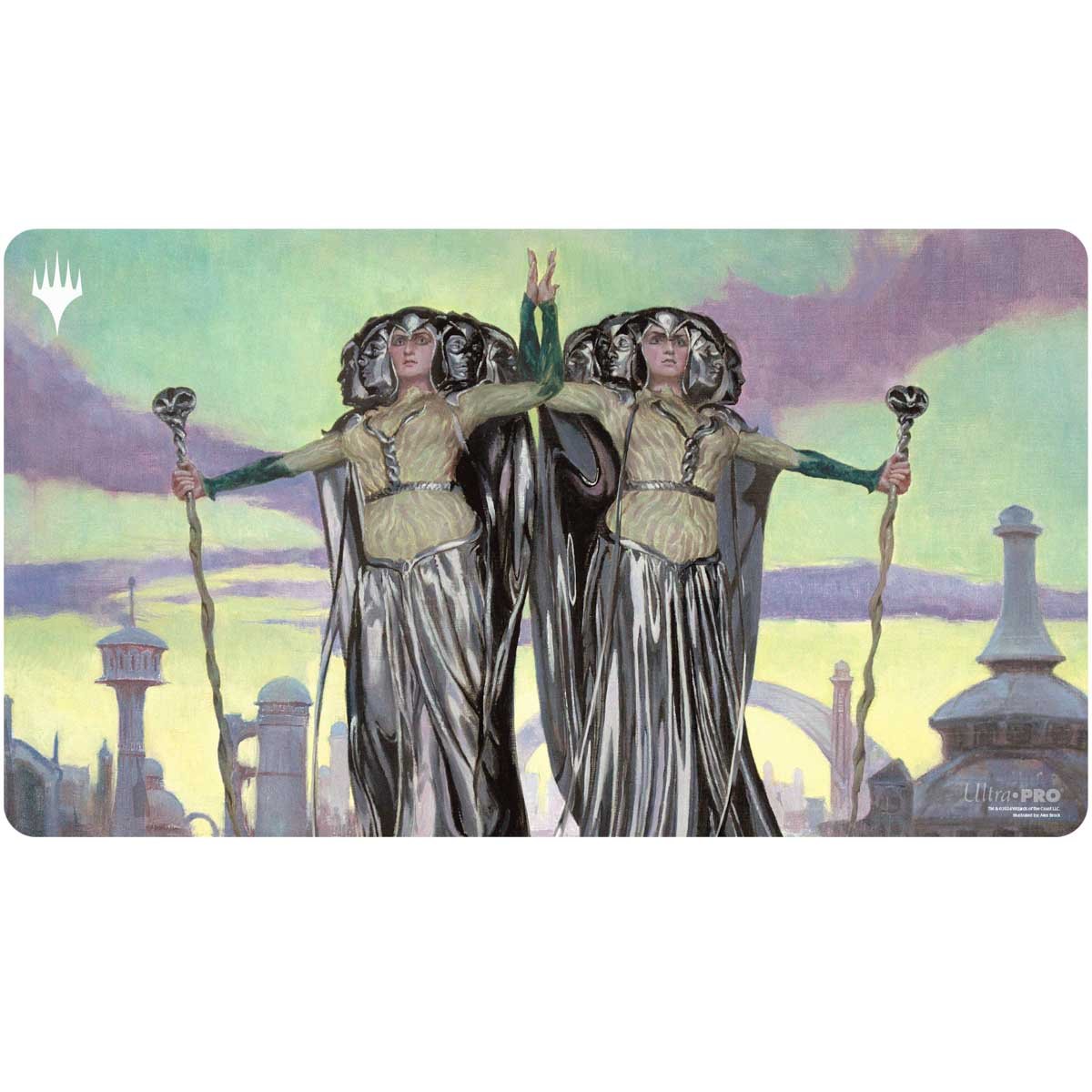 Ultra Pro - Magic: The Gathering - Modern Horizons 3 - Tapis de jeu Omo, reine de Vésuve (60 x 34 cm) - flash vidéo