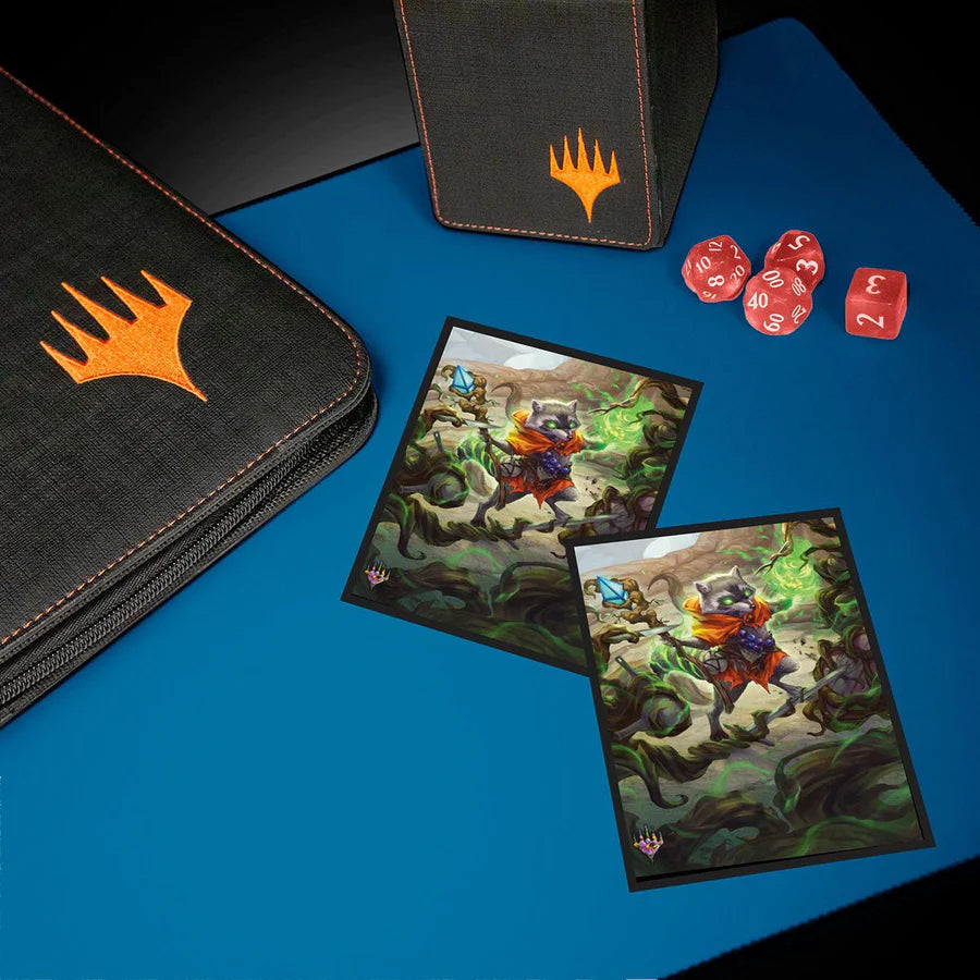 Ultra Pro - Magic: The Gathering - Bloomburrow - Sachet de 100 protèges cartes standard - Bello, Barde des Ronces (63 x 89 mm) - flash vidéo