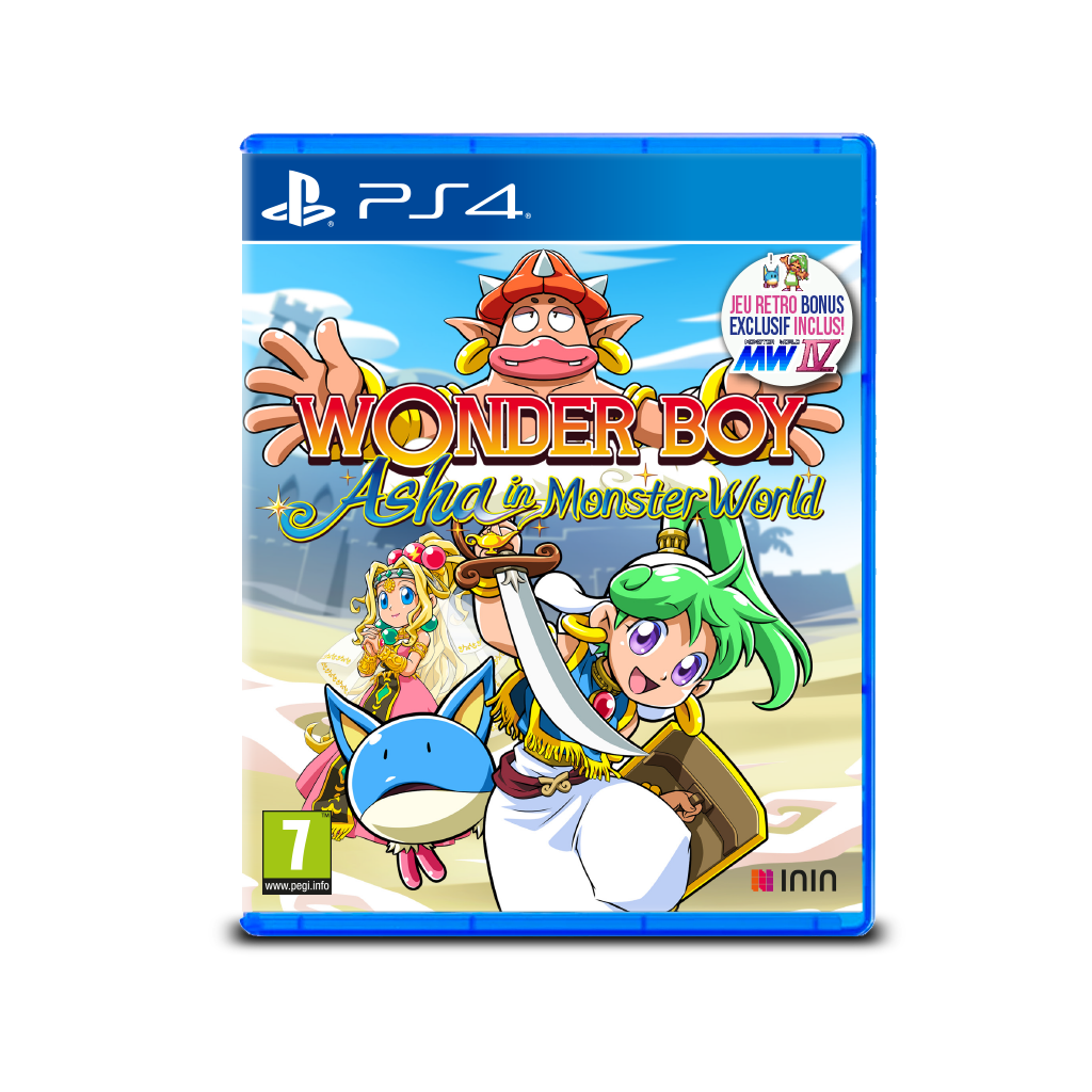 Wonder Boy : Asha in Monster World - flash vidéo