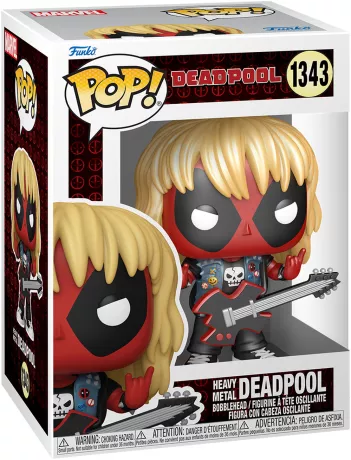 Funko Pop! & Tee: Marvel - Deadpool - Heavy Metal - S - flash vidéo
