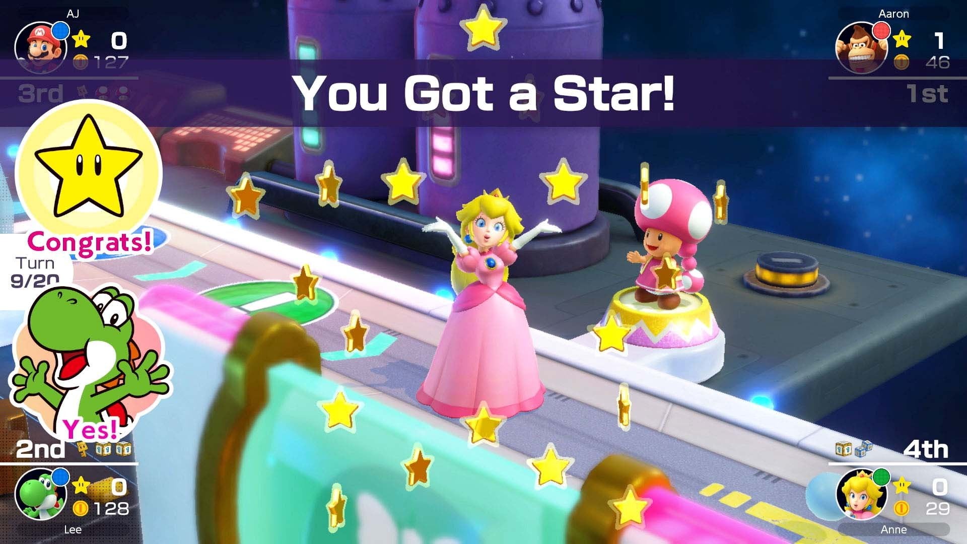 Mario Party Superstars - flash vidéo