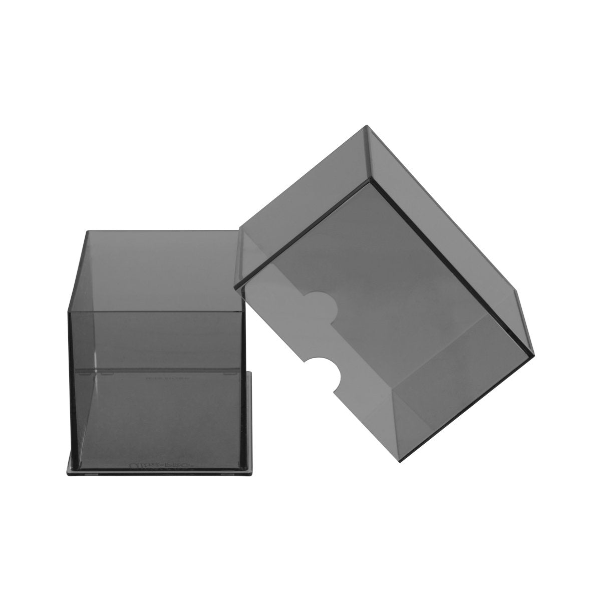 Ultra Pro - Eclipse 2-Piece 100+ Deck Box : Gris fumée - flash vidéo