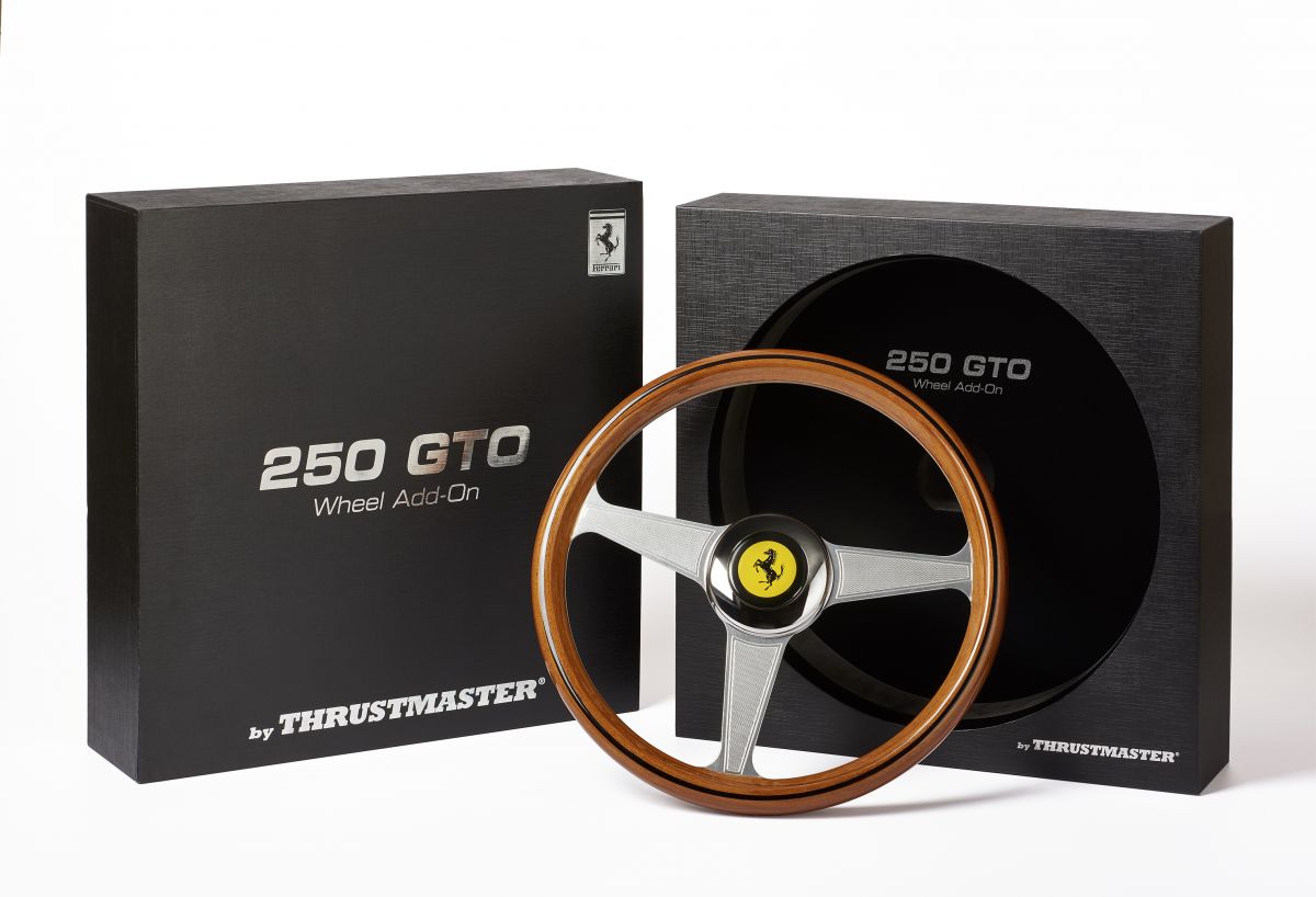 Thrustmaster Ferrari 250 GTO Wheel Add-on - flash vidéo