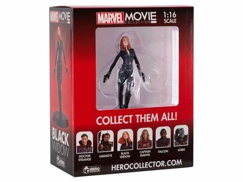 Marvel Movie 1:16 Figures - Black Widow 18 cm - flash vidéo