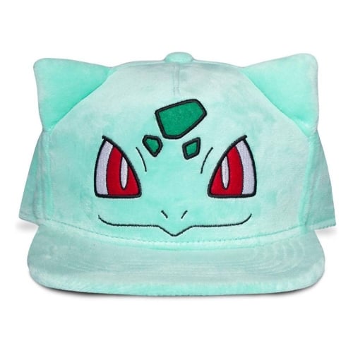 Pokémon - Casquette Snapback "Bulbizarre" - flash vidéo