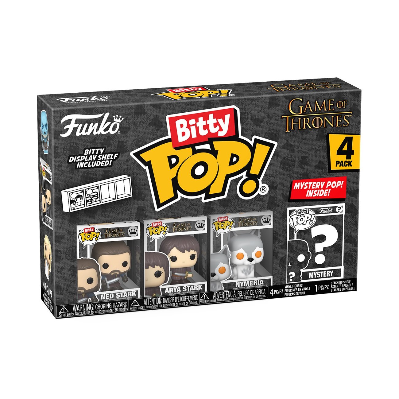 Funko Bitty Pop! 4-Pack: Game of Thrones - Ned Stark - flash vidéo