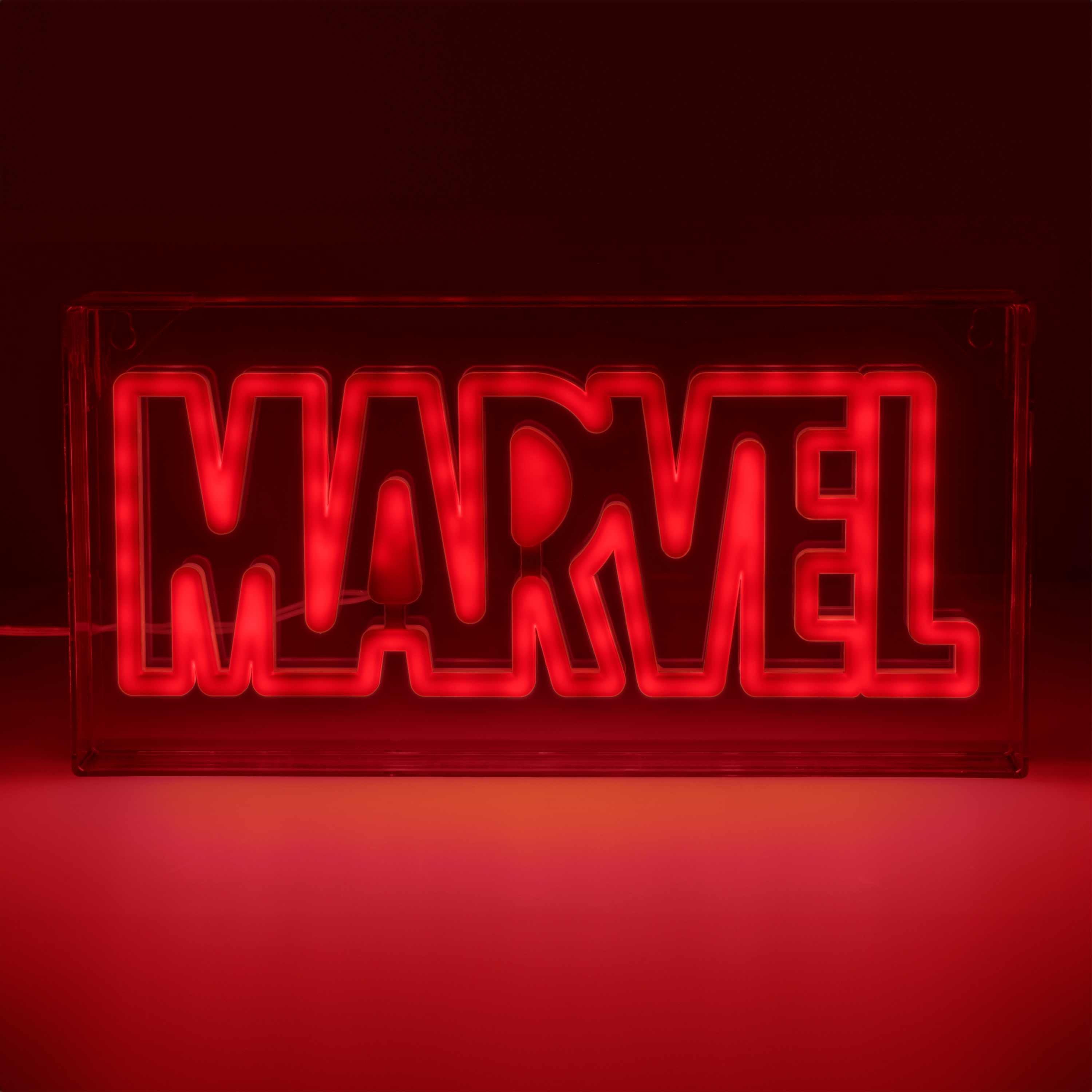 Marvel - Lampe Logo Marvel Neon LED - flash vidéo