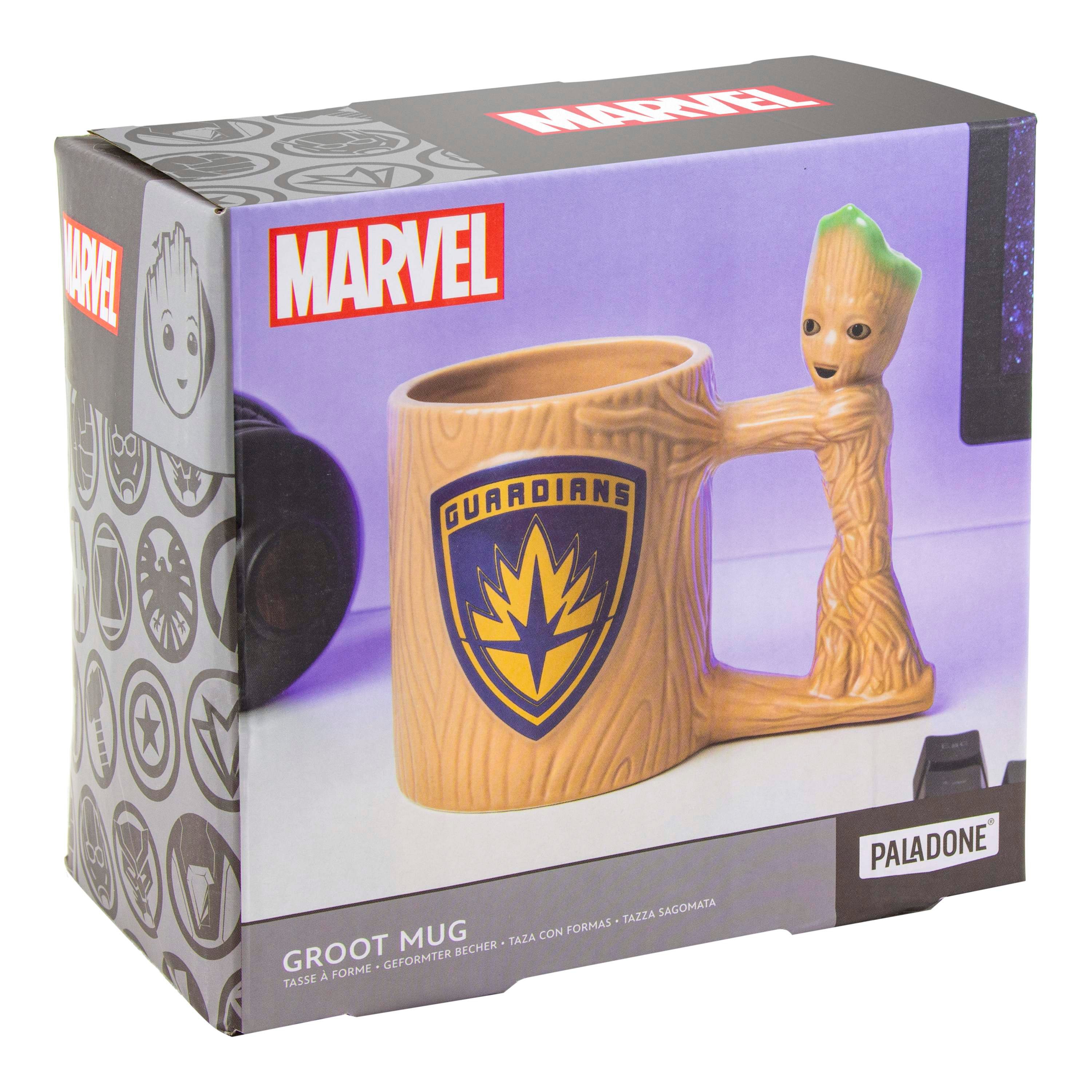 Les Gardiens de la Galaxie - Mug 3D Groot 300ml - flash vidéo