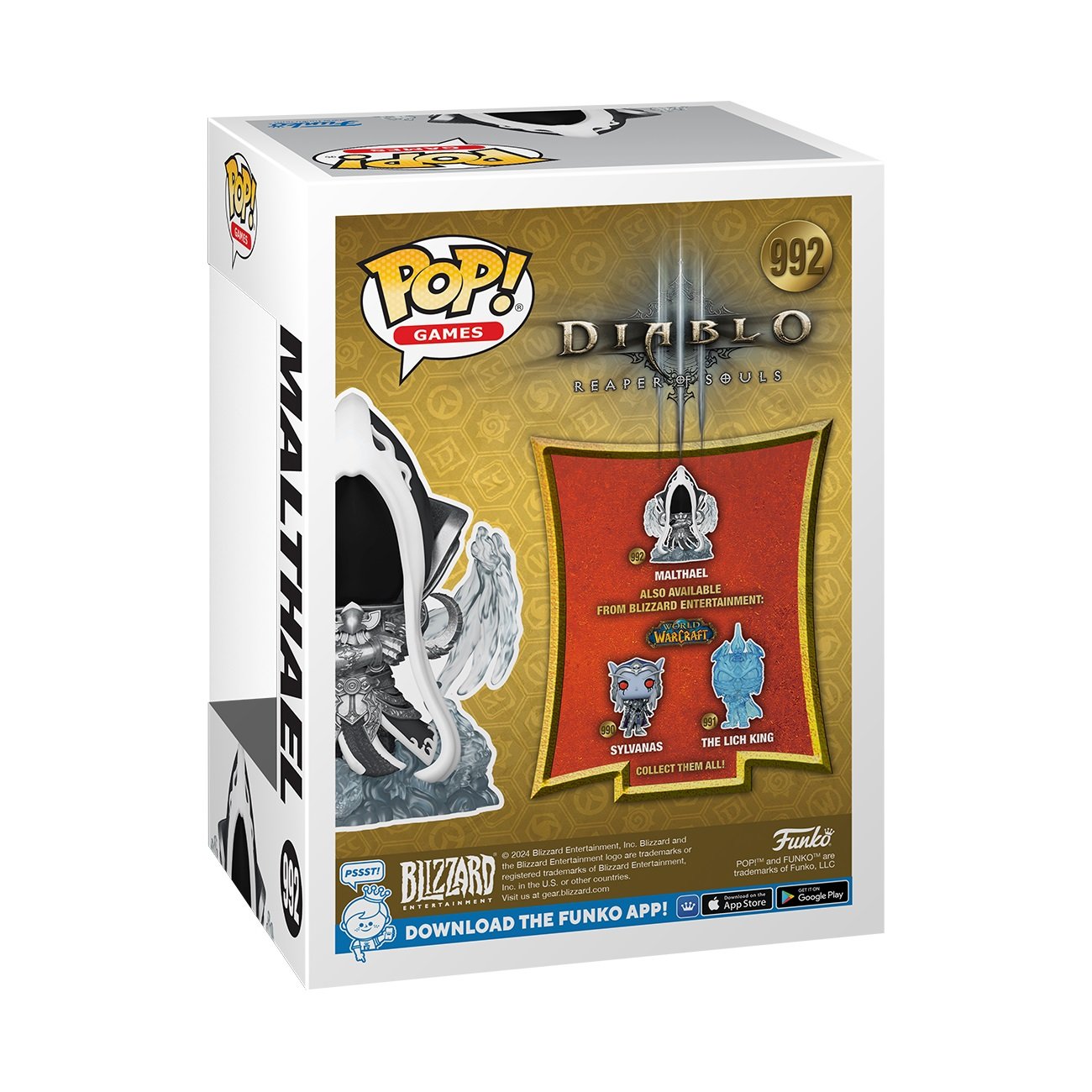 Funko Pop! Blizzard Villains: Diablo 3 - Maltheal - flash vidéo