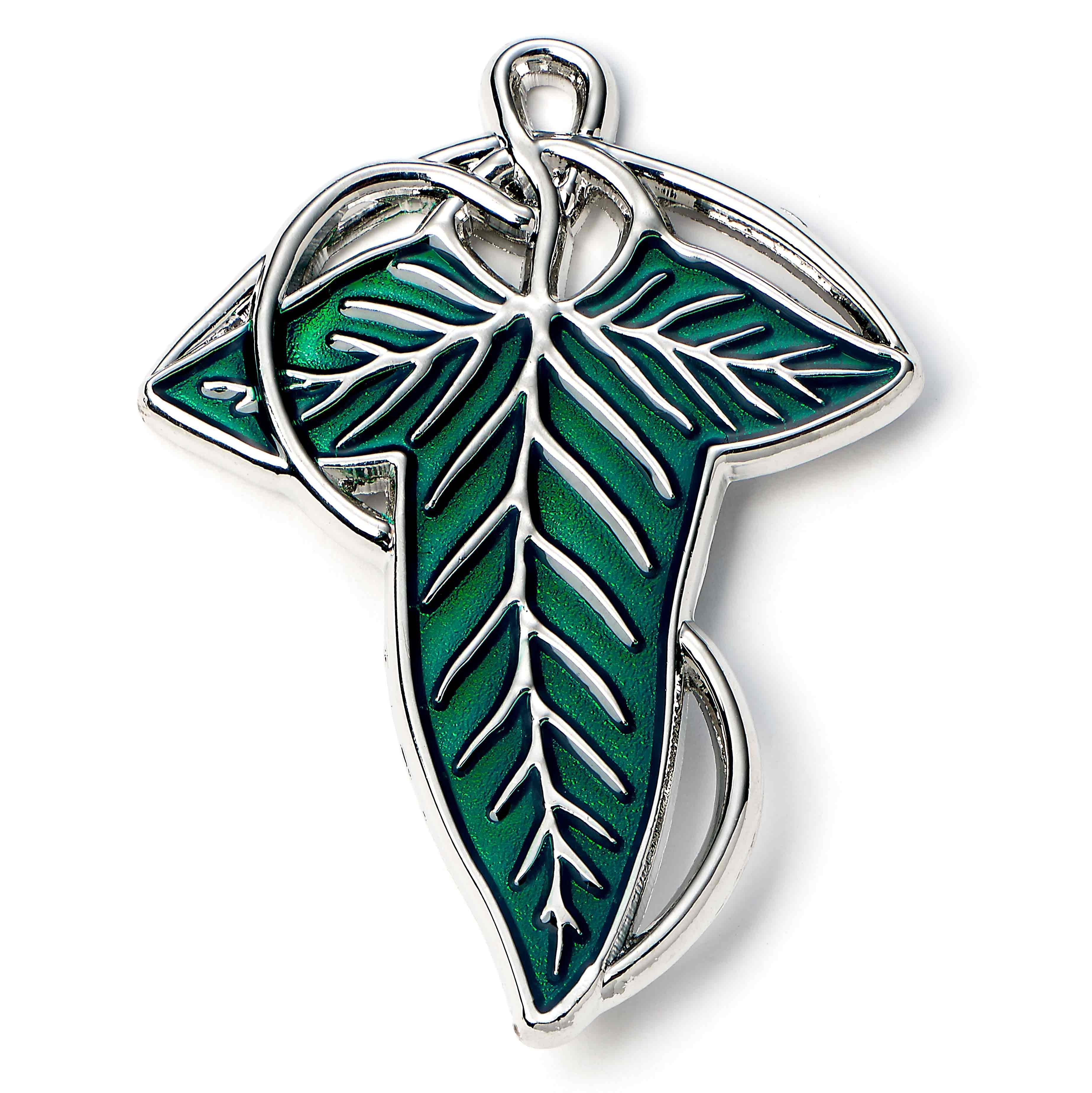 Le Seigneur des Anneaux - Badge épingle la feuille de la Lorien - flash vidéo