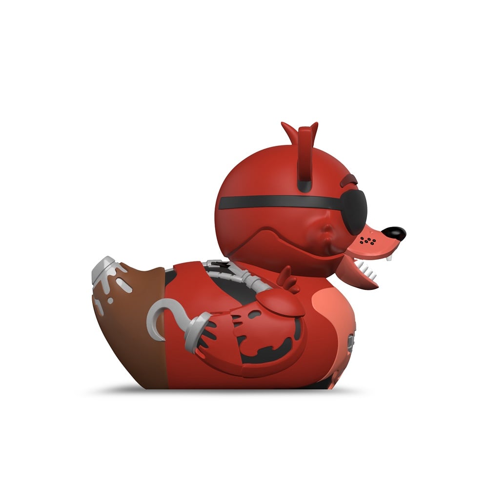 Numskull - Mini TUBBZ Canard de bain - Five Nights at Freddy's - Foxy (Édition baignoire) - 8cm - flash vidéo