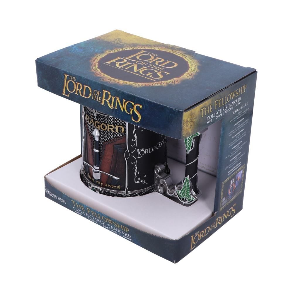 Le Seigneur des Anneaux - The Fellowship Chope 15.5cm - flash vidéo