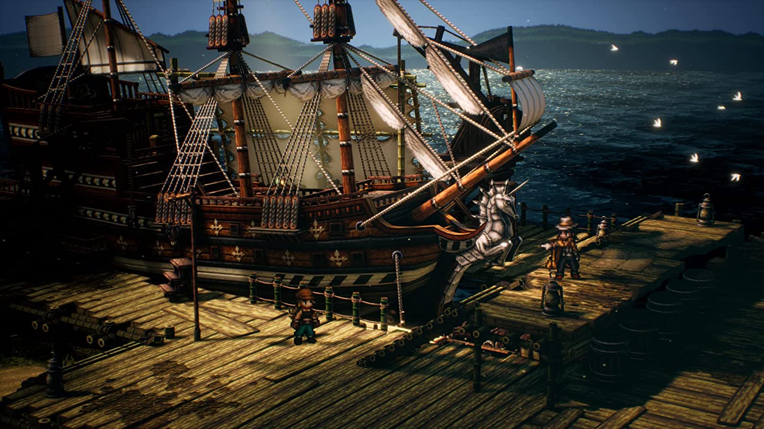 Octopath Traveler II - flash vidéo