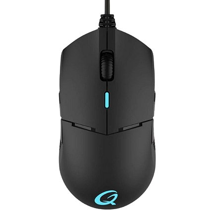 QPAD - DX-900 - Souris de jeu optique sans fil/filaire noire - flash vidéo