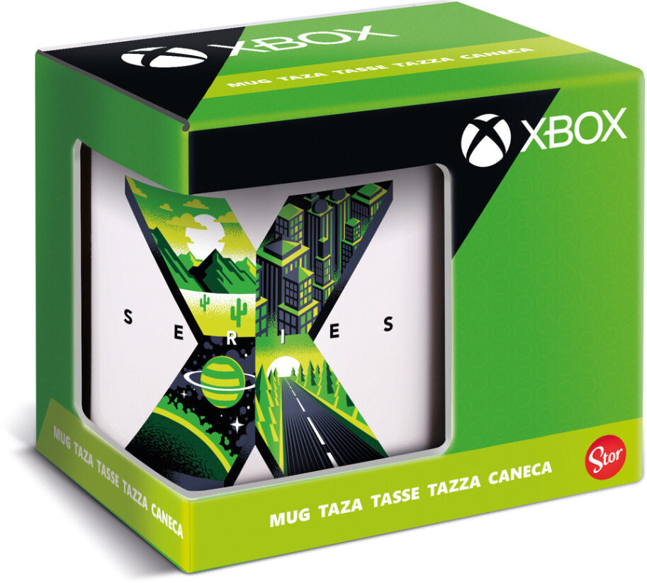 Xbox - Tasse en céramique Xbox Series - 325ml - flash vidéo