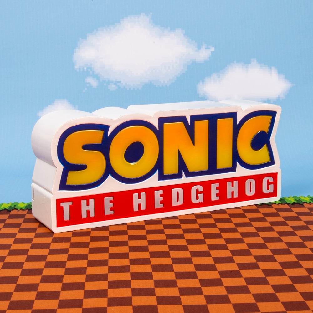 Sonic the Hedgehog - Lampe logo - flash vidéo