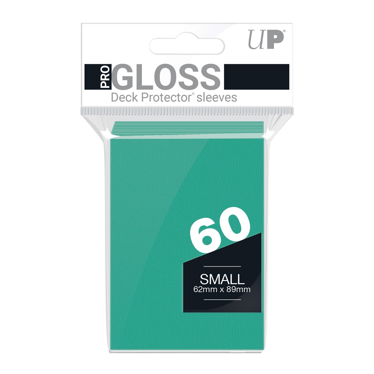 Ultra Pro - PRO-Gloss Sachet de 60 protèges cartes petit format Aqua (62 x 89 mm) - flash vidéo