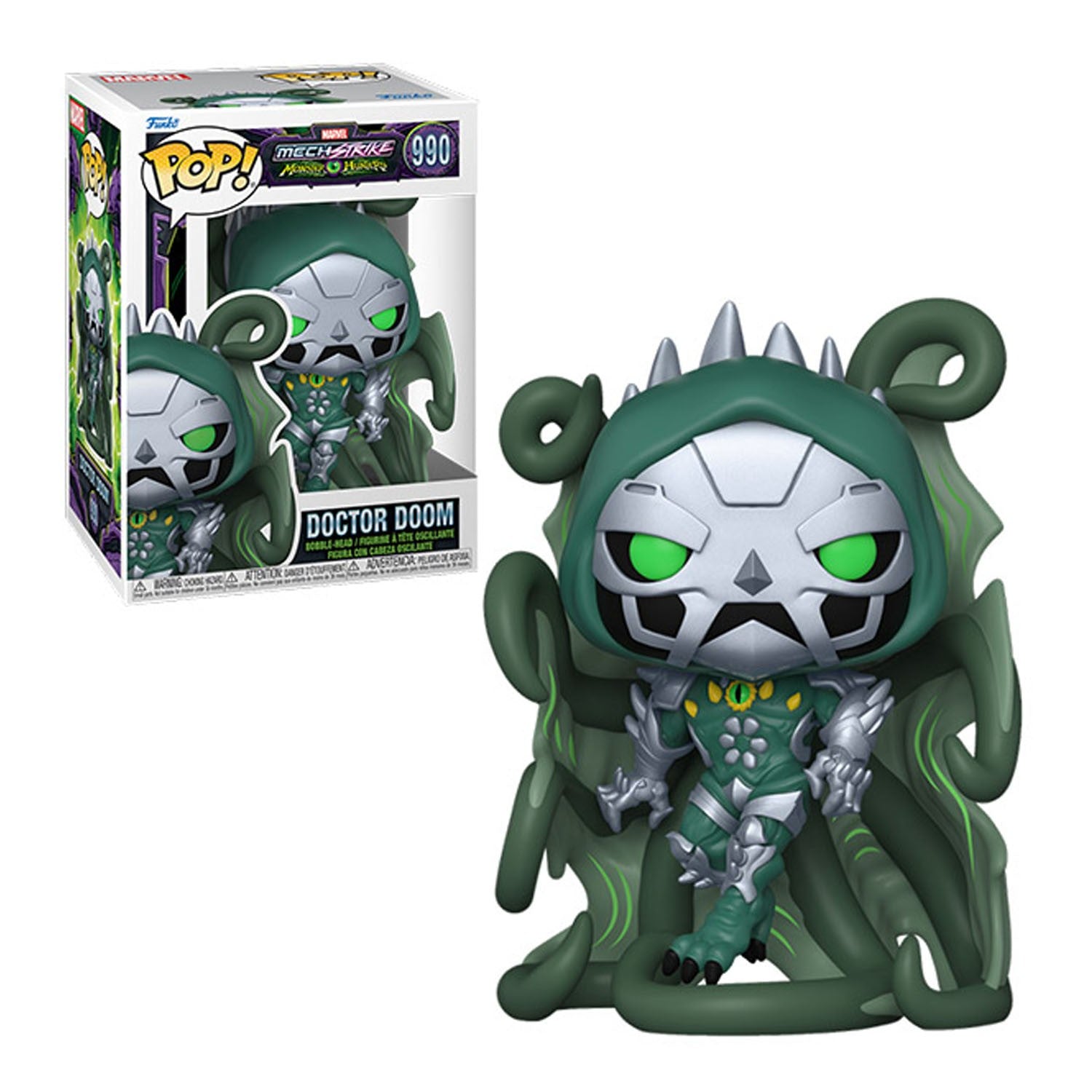 Funko Pop! Marvel Mech Strike: Monster Hunters - Doctor Doom ENG Merchandising - flash vidéo