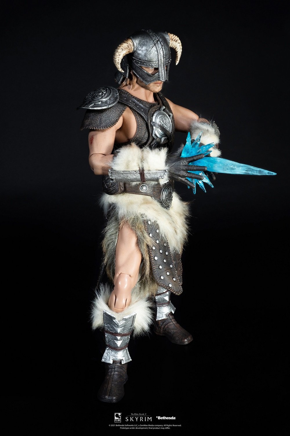 PureArts - 1:6 Articulated DELUXE Figures - Elder Scrolls V Skyrim - Dragonborn Figurine 32cm - flash vidéo