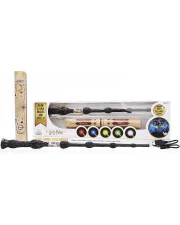 Harry Potter - Baguette de Sureau Lumos deluxe - flash vidéo