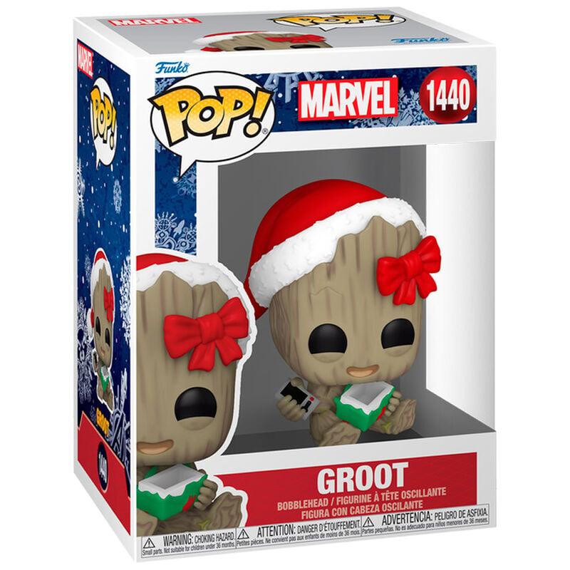 Funko Pop! Marvel: Holiday - Groot - flash vidéo