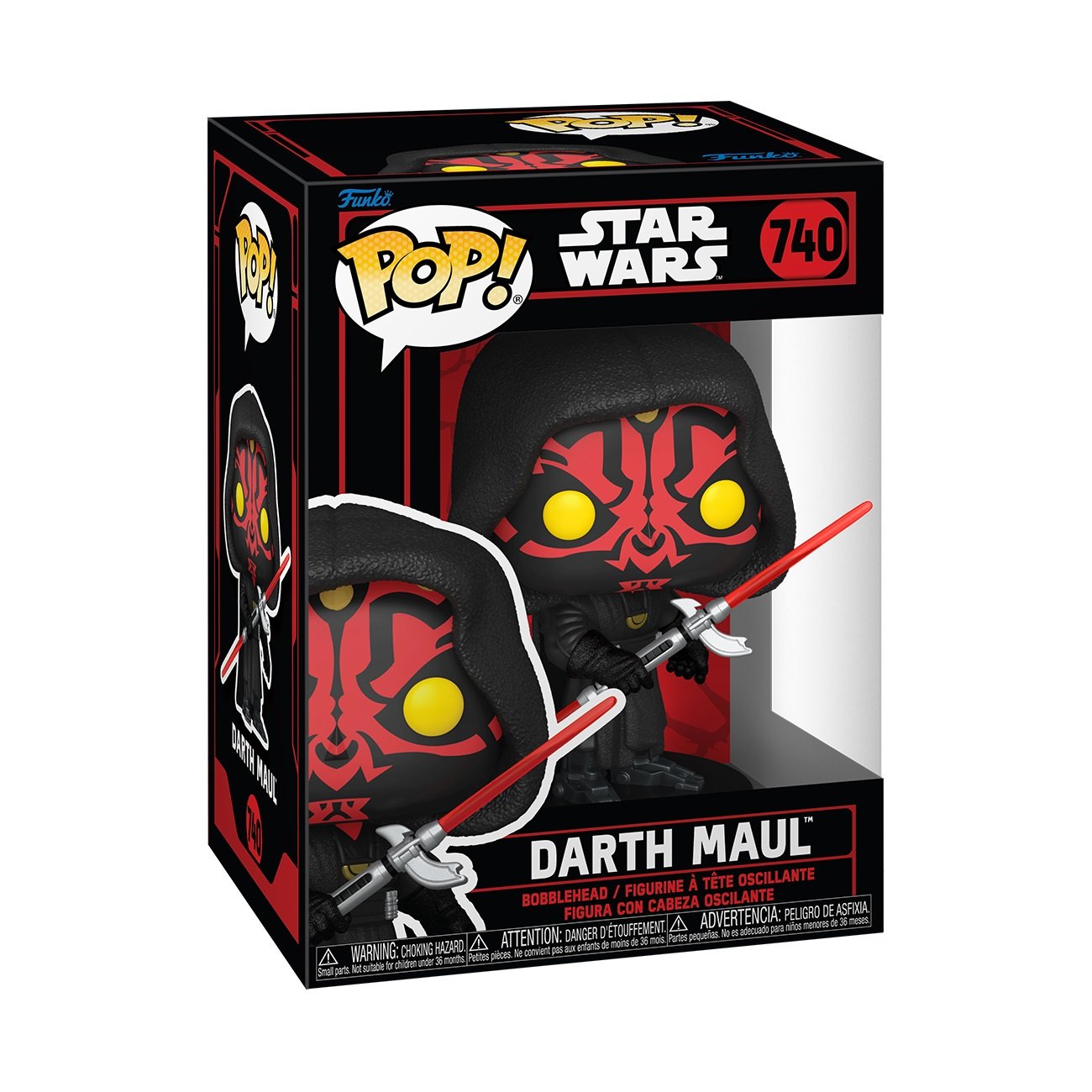 Funko Pop! Star Wars: Dark Side - Darth Maul - flash vidéo