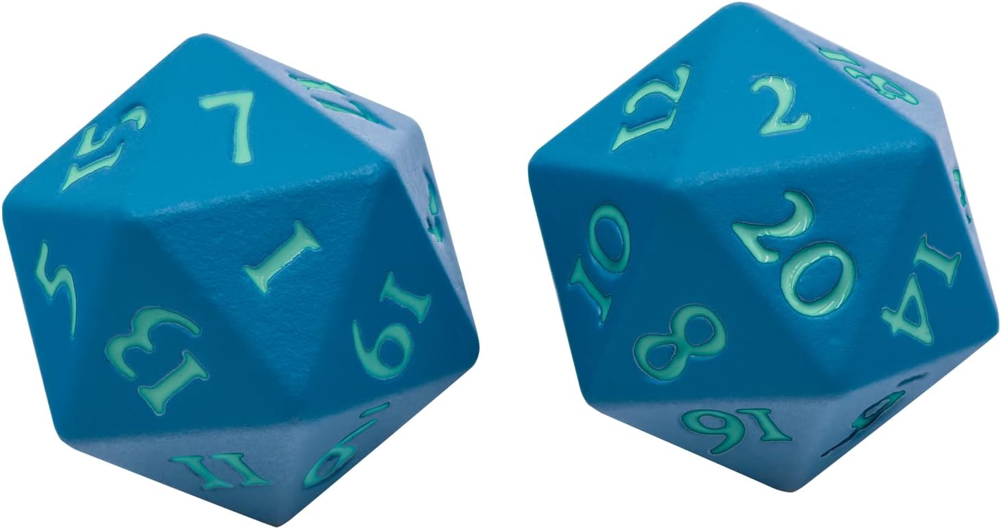 Ultra Pro - Vivid Heavy Metal D20 : Sarcelle - flash vidéo