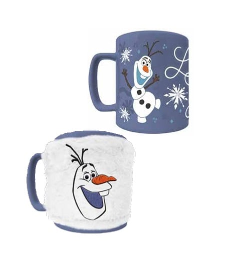 La Reine des neiges - Fuzzy Mug "Olaf" 440ml - flash vidéo